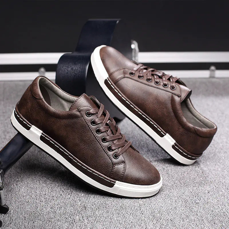 Versatile Casual Microfiber Shoes