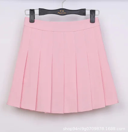 Chic Pleated Midi Skirt