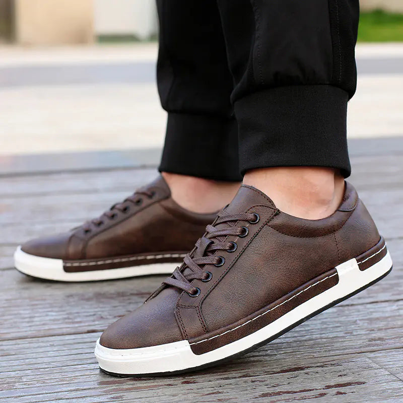 Versatile Casual Microfiber Shoes