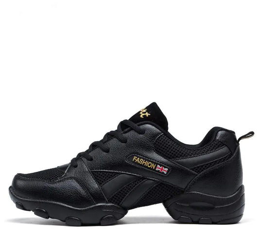 Men's Sleek Dance Footwear - Soft, Airy, Leather