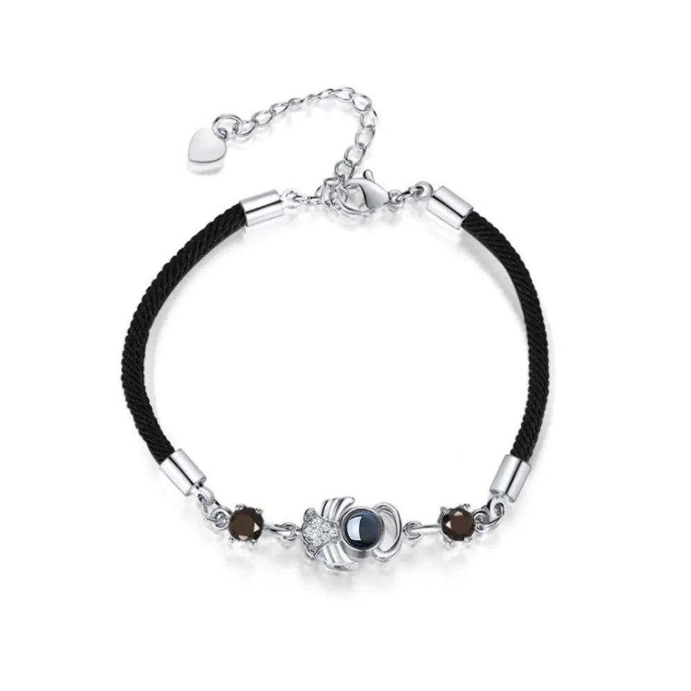 Unisex Angelic Charm Projection Bracelet