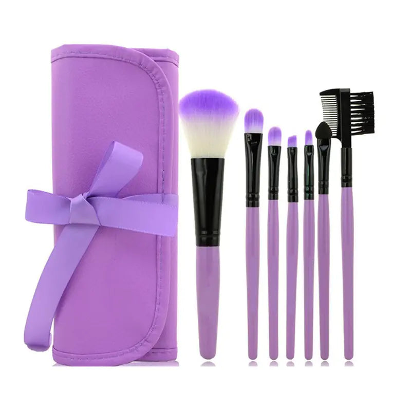 7-Piece Premium Makeup Brush Kit