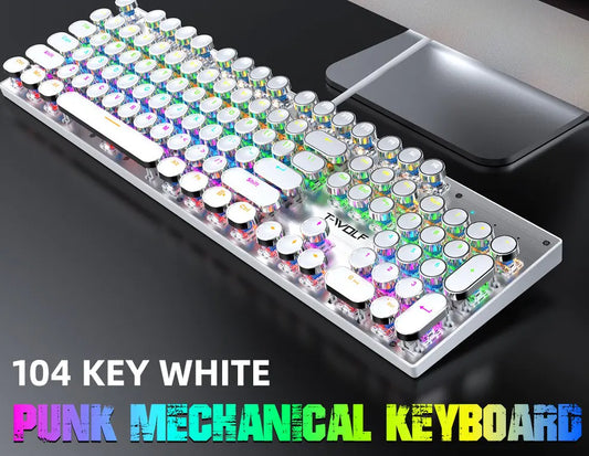 Gamer's Edge Retro Mechanical Keyboard