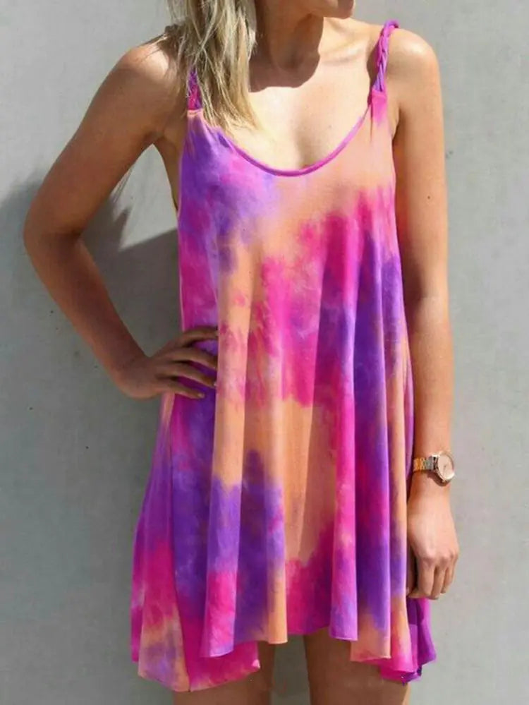 Chic Cotton Swing Camisole Dress