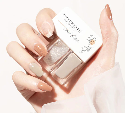 Quick-Dry 3-Piece Peel-Off Nail Polish Set