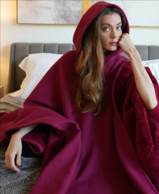 All-Gender Elegant Wool Cape