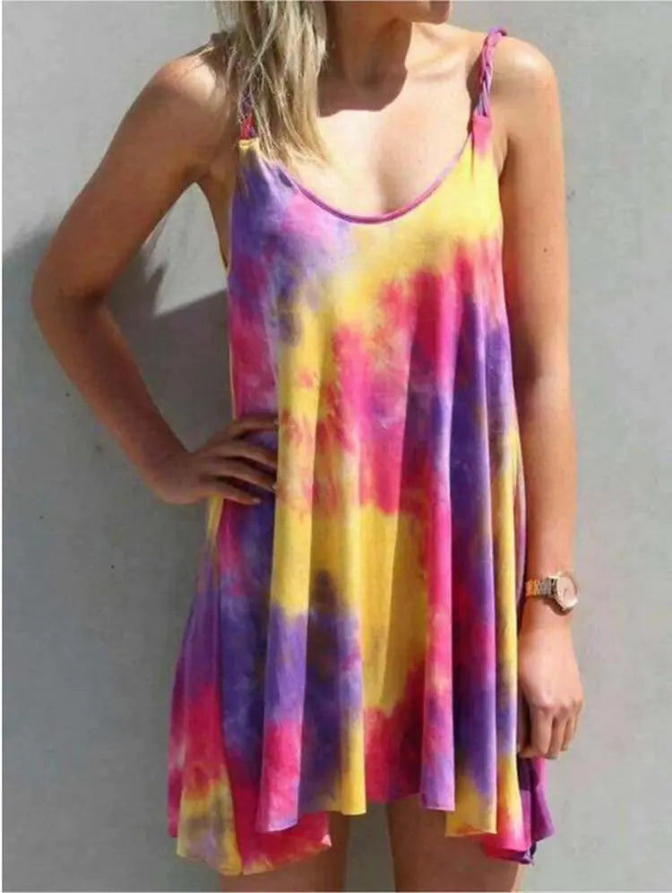 Chic Cotton Swing Camisole Dress