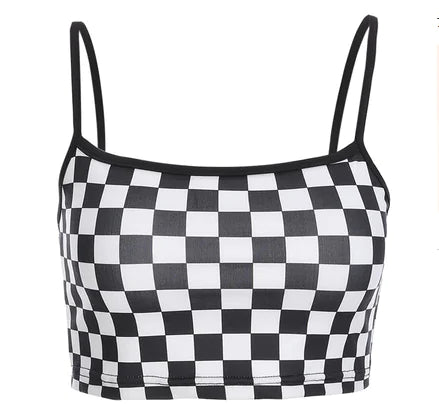 Chic Plaid Camisole