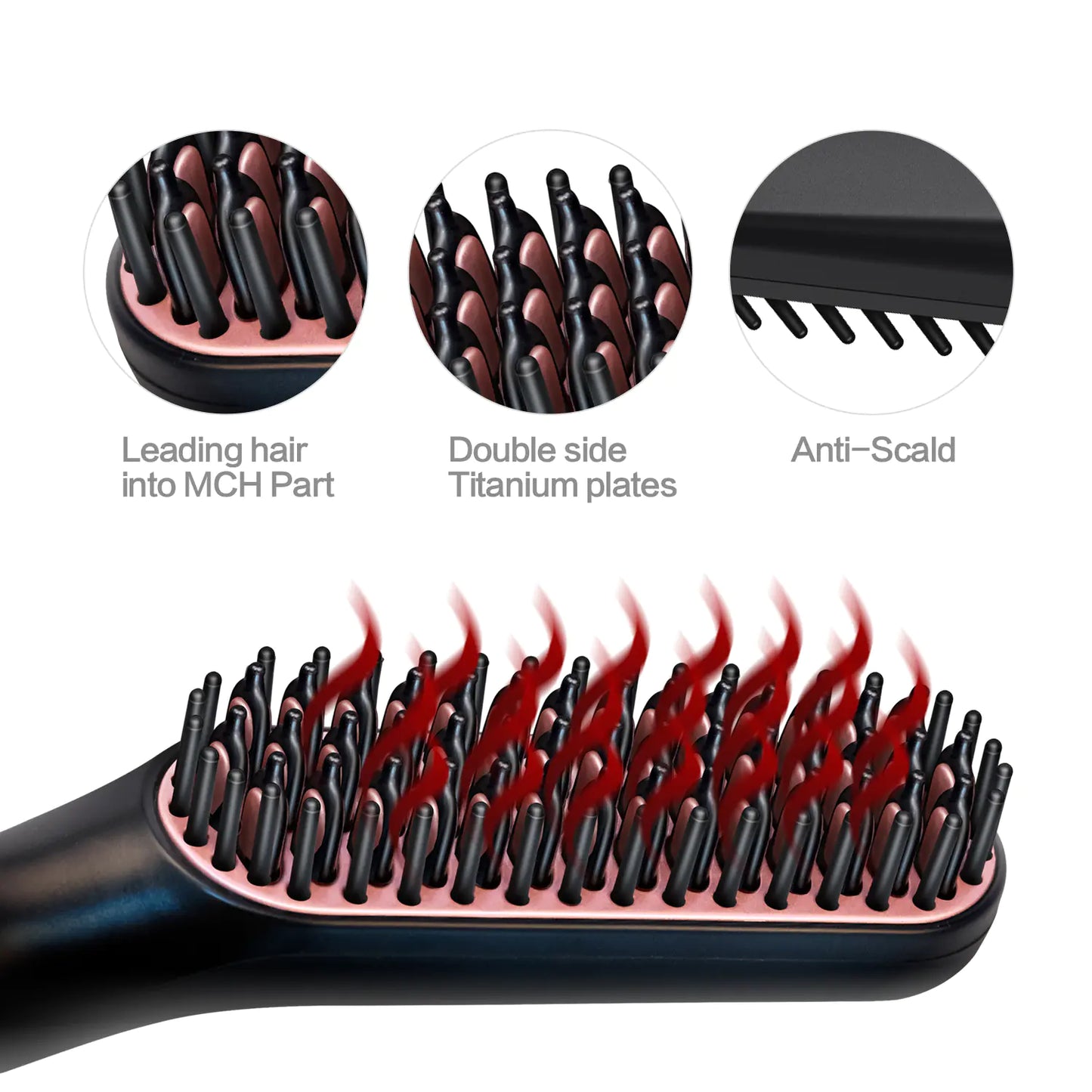 Sleek Styler Brush & Beard Combo