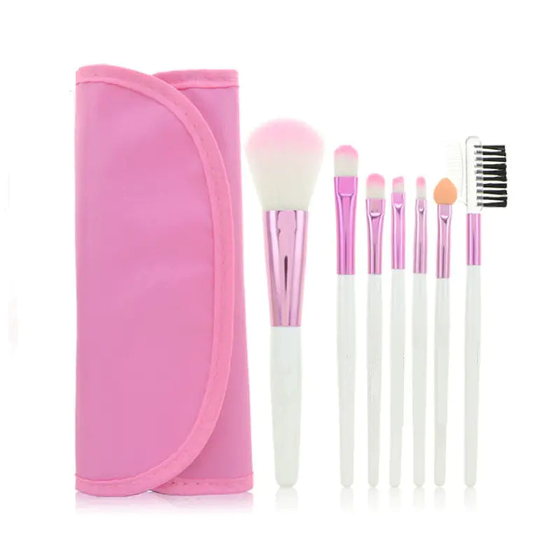 7-Piece Premium Makeup Brush Kit