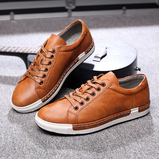 Versatile Casual Microfiber Shoes