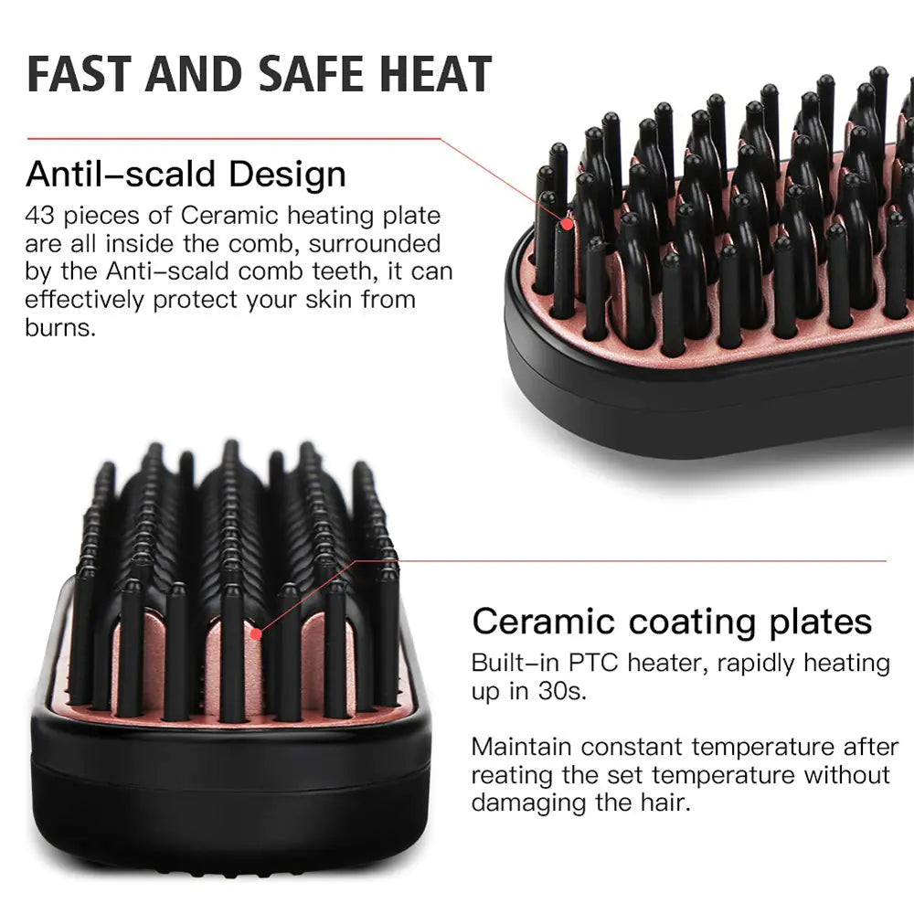Sleek Styler Brush & Beard Combo