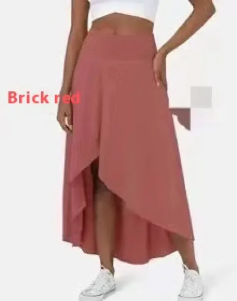 Flowing Asymmetry Skirt