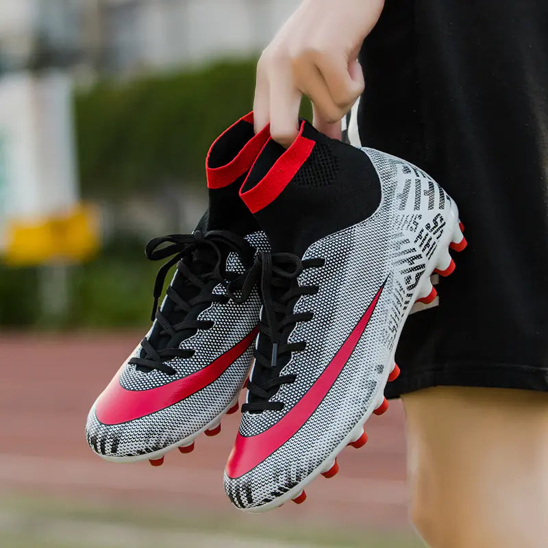 Men's Nylon Soccer Cleats - Outdoor Athletic Shoes