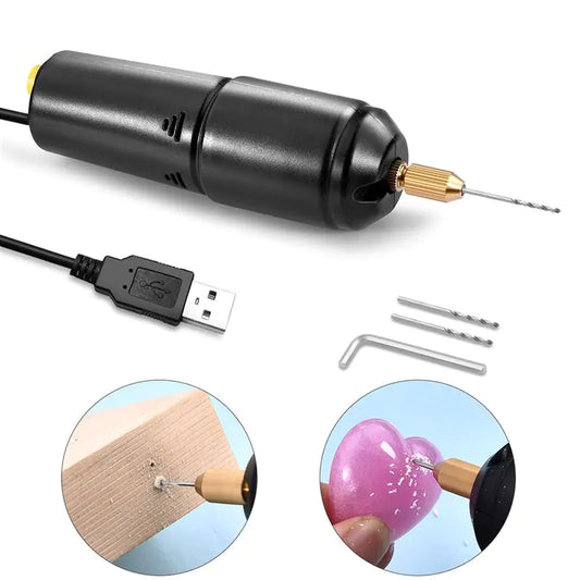 Compact USB Craft Drill for DIY Enthusiasts