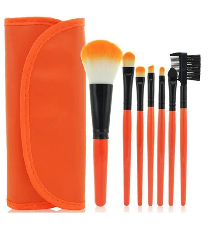 7-Piece Premium Makeup Brush Kit