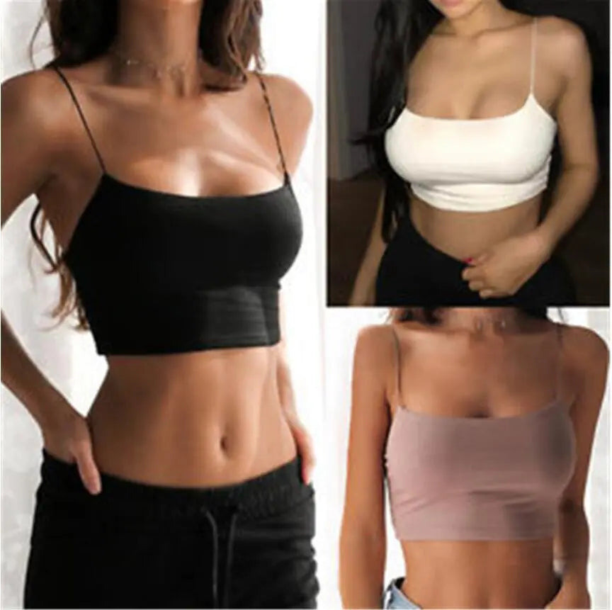 Chic Summer Backless Crop Top