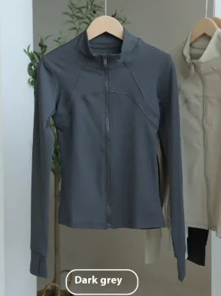 Athletic Zip Collar Top