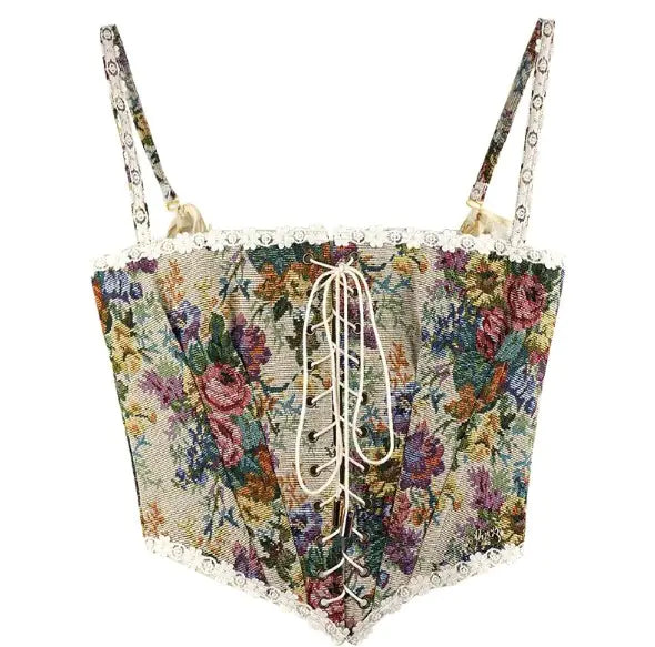 Elegant Jacquard Lace Cami