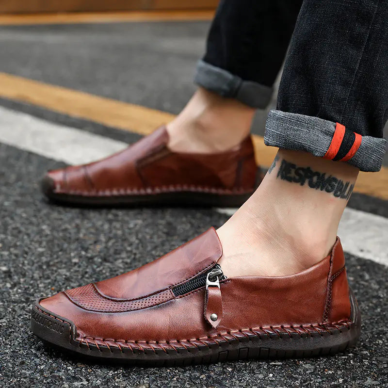 Gent's Stylish Leather Loafers