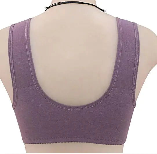 Chic Button-Up Lounge Bra