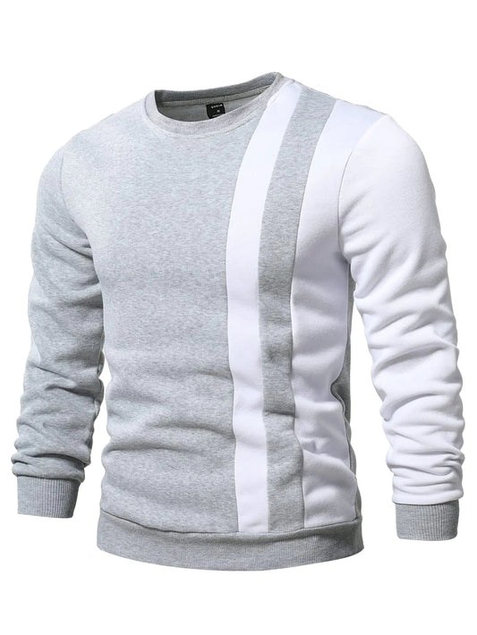 STYLEGLINT Men's Two-Tone Fleece Sweatshirt