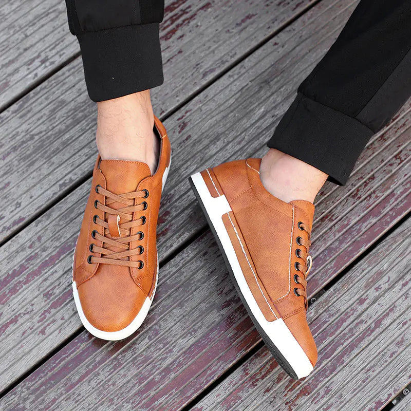 Versatile Casual Microfiber Shoes