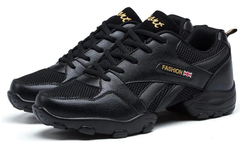 Men's Sleek Dance Footwear - Soft, Airy, Leather