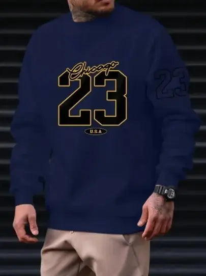 Artistic Letter Fleece Sweat Set