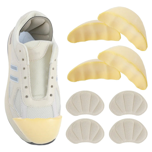 COMNICO Comfort Toe Filler Inserts 2 Pairs - Fit Adjustment for Oversized Shoes, Leather and High Heels