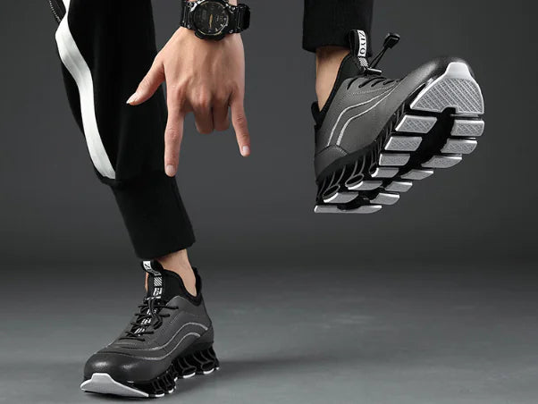 UrbanStride Leather Sneakers for Men