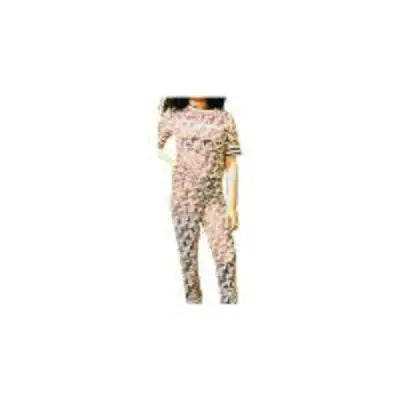 Ladies' Scoop Neck Top and Pants Set