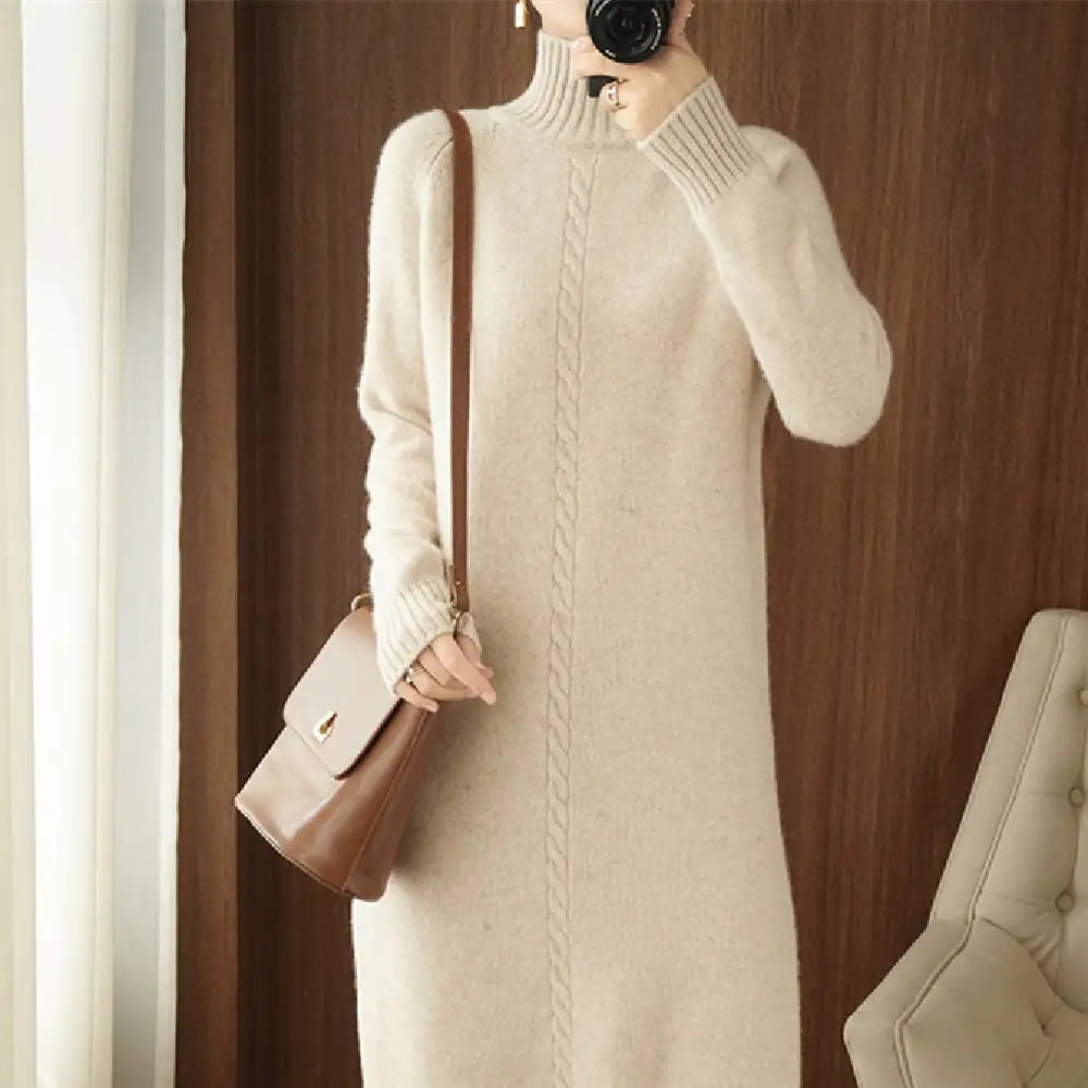 Luxe Cashmere Woolen Skirt for Women