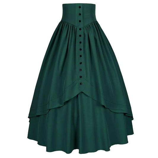 Mingyuezai Women's Renaissance Pleated Skirt