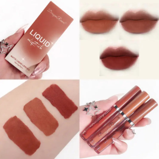 Velvet Matte Lip Duo in Dusty Rose & Brown