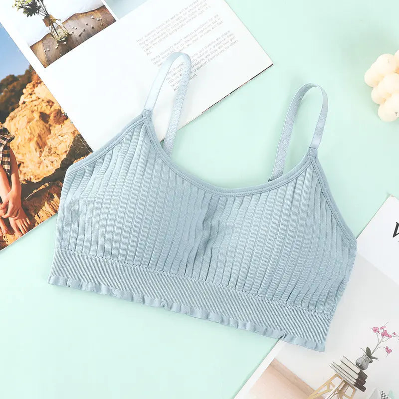 Summer Chic Women's Knit Crop Top