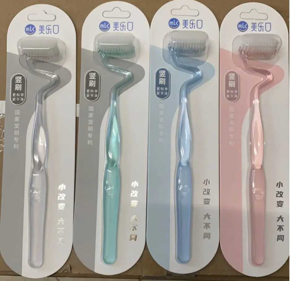 MLK S-Curve Gentle Bristle Toothbrush