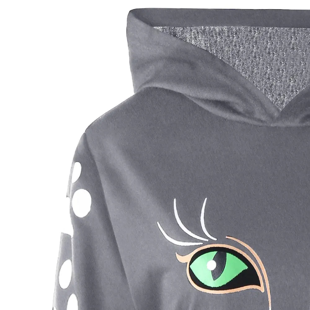 Feline Fashion Plus Hoodie
