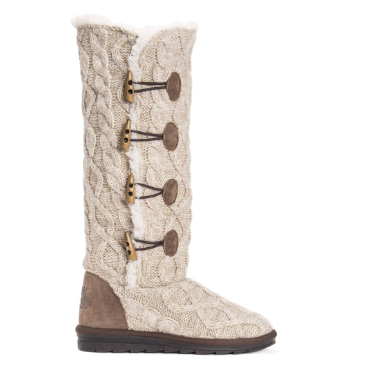 MUK LUKS Women's Felicity Knit Knee High Boots