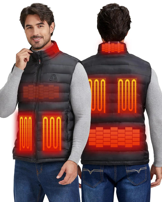 pakay ThermalBoost Men's Heated Vest with 20Ah Battery