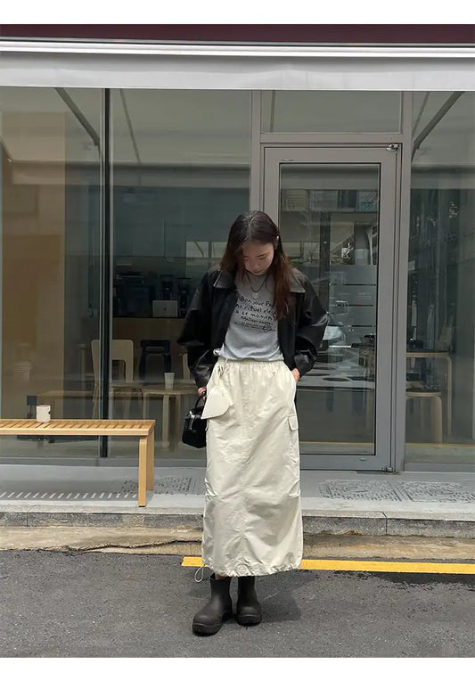 Women's Classic A-Line Office Skirt