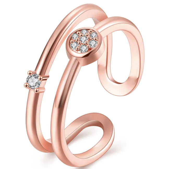 Chic Minimalist Women's Open Ring