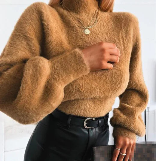 Chic Faux Fur Hoodie Line