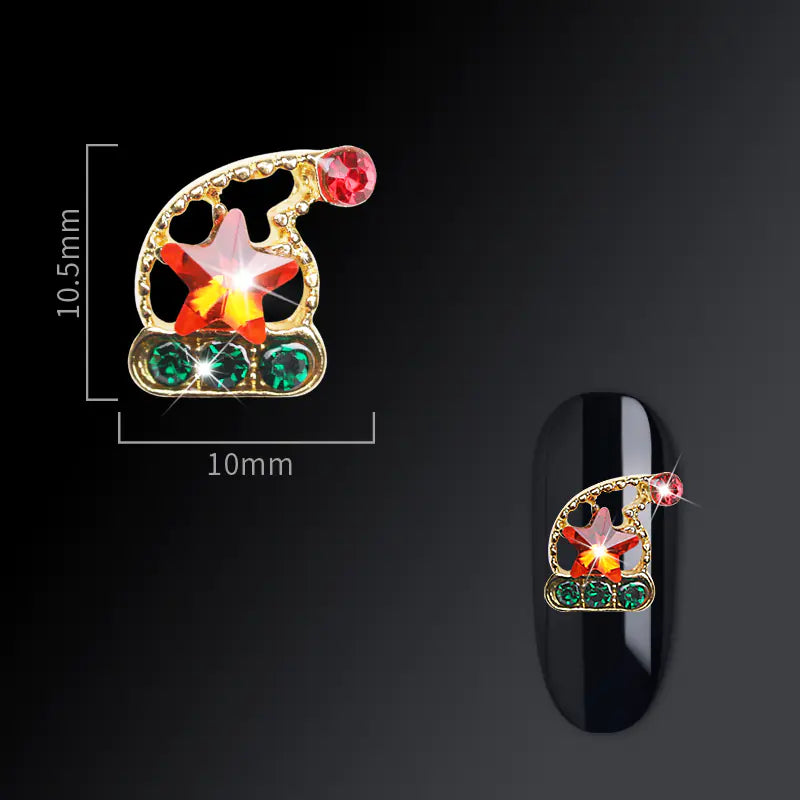 Frosty Flakes Nail Art Charms