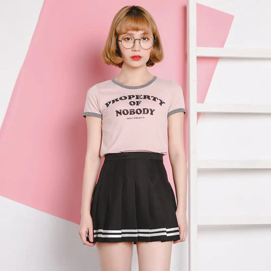 Chic Pleated Midi Skirt