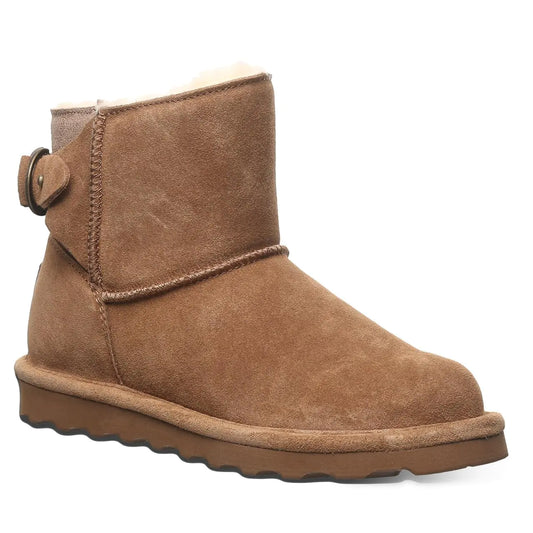 BEARPAW Hickory Caviar Ankle Bootie | Size 11 | Comfort Winter Boot