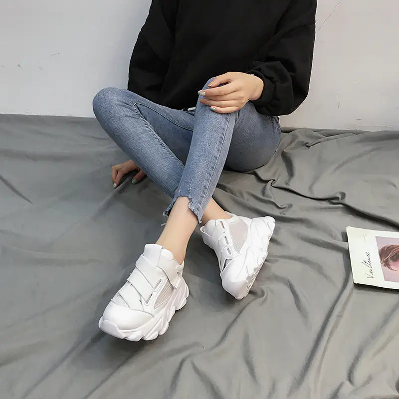 Stylish Velcro Platform Kicks for babies