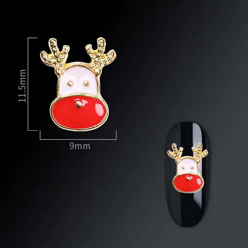 Frosty Flakes Nail Art Charms