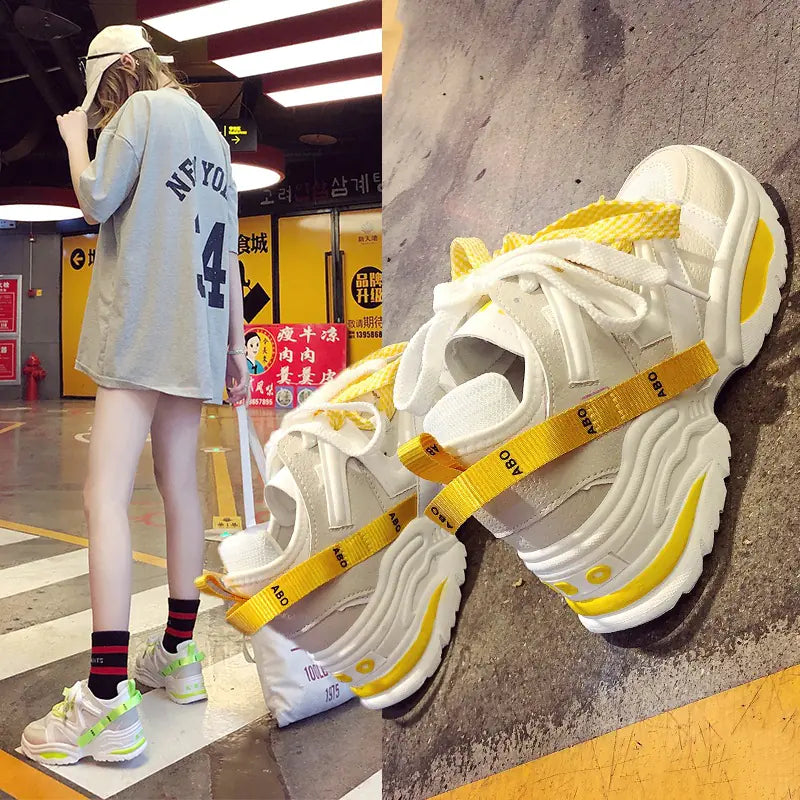 Couples' Trend Mesh Sneakers
