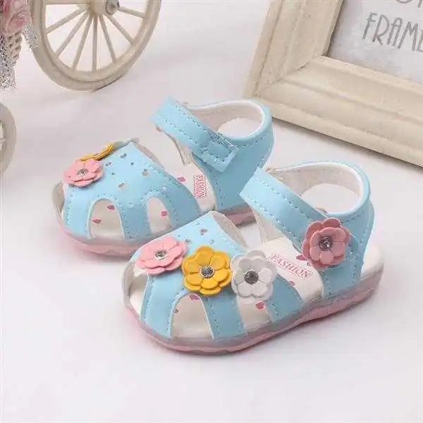 Twinkle Toddler Flower Sandals